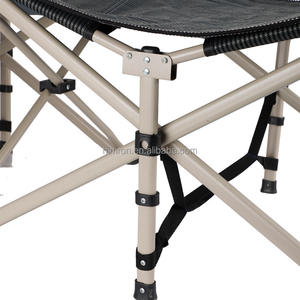 Lit pliant d'extérieur <span class=keywords><strong>avec</strong></span> cadre en aluminium Meubles de jardin modernes Lits pliants de <span class=keywords><strong>camping</strong></span> portables <span class=keywords><strong>avec</strong></span> poche pour siège - Product Image 6