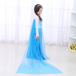 Disfraz de Princesa para Niña, Vestido de Encaje con Cola para Niñas, Vestido de Fiesta Infantil, Vestido de Halloween y Navidad - Product Image 3