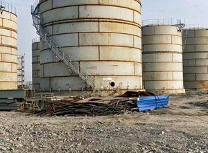 خزان تخزين زيت كبير بتصميم مخروطي رأسي من Fengda للبيع جديد 2024 - Product Image 1