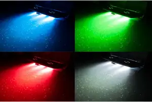 180W WEIKEN LED IP68 Marine Underwater Led Transom Light 316ss For Superyacht