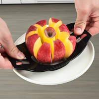 Hachoir à légumes manuel durable et portable en acier inoxydable pour la séparation et la découpe des pommes