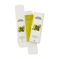 Boîtes en carton cadeau pliables de haute qualité en gros réutilisables pour fond de teint shampooing huile capillaire crème pour les yeux-gaufrage de qualité supérieure