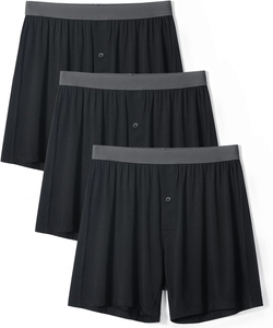 <span class=keywords><strong>Slip</strong></span> Boxer da <span class=keywords><strong>Uomo</strong></span> in Morbida Viscosa di Bambù Lavorata a Maglia, Comodi per il Relax e il Sonno, con Logo in Vita, Intimo all'Ingrosso - Product Image 5