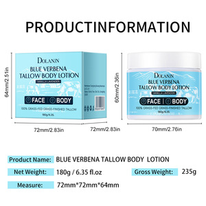 Blue Whipgrass & Tallow Anti-Aging <b>Face</b> and Body Lotion Moisturizer Cream for Skin Care - Product Image 5