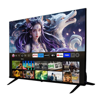 Televisor Inteligente de 85 Pulgadas, Televisor 4K de 32, 40, 43, 50, 55, 60, 65, 75 Pulgadas, Televisor LED Inteligente de 65 Pulgadas con Android WiFi, Televisores Inteligentes de 45 Pulgadas