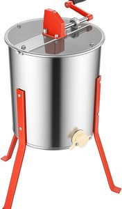 Nuevo Extractor de Miel Manual Profesional de 2 Cuadros, Equipo de Apicultura Metálico, Garantía de 4 Años, Ligero - Product Image 2