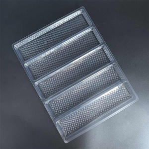 Plateau d'emballage blister personnalisé en usine plateau d'emballage recyclable plateau alimentaire en plastique divisé - Product Image 3