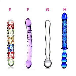 La copa de cristal pene consolador punto g juguete del sexo para adultos anal la masturbación - Product Image 1
