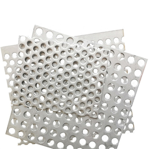 แผ่นโลหะเจาะรูแบบรูกลมทำจากสเตนเลสแผ่นโลหะเจาะรูพรุน - Product Image 1