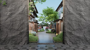 Nexus Design professionale del paesaggio residenziale spazio verde pianificazione eco-friendly all'aperto 3D Rendering costruzione immobiliare - Product Image 3