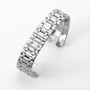 Correa de repuesto de acero AP <span class=keywords><strong>Royal</strong></span> <span class=keywords><strong>Oak</strong></span> de 42 mm de diámetro, correa de <span class=keywords><strong>reloj</strong></span> de acero inoxidable 15710 26470, pulsera de acero de 28 mm - Product Image 1