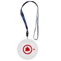 Système d'appel sans fil pour patients, bouton SOS pour personnes âgées avec cordon, pour soins aux personnes âgées, hôpitaux, compagnons et urgences familiales