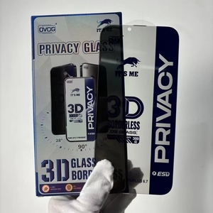 Pellicola Protettiva Privacy Senza Bordi 3D in Vetro Temperato 300C con Bordo Ultra-curvo Antistatico OG It's Me per iPhone 18 Pro Max 17 16 - Product Image 2
