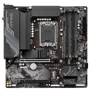 Nouvelle carte mère GIGABYTE B760M <span class=keywords><strong>GAMING</strong></span> <span class=keywords><strong>X</strong></span> <span class=keywords><strong>AX</strong></span> <span class=keywords><strong>DDR4</strong></span> Micro ATX avec prise en charge audio haute définition CPU Intel des séries 13e et 12e générations - Product Image 2