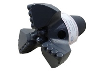 Foret PDC pour puits d'eau, 165 mm, 3 ailettes, filetage API 2 3/8 pouces