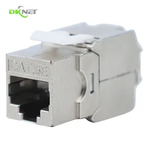 Toolless <span class=keywords><strong>Keystone</strong></span> <span class=keywords><strong>Jack</strong></span> CAT5E FTP bảo vệ 8P8C 8 pins RJ45 <span class=keywords><strong>Modular</strong></span> <span class=keywords><strong>Jack</strong></span> - Product Image 1
