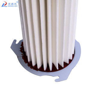 Nouvelle cartouche filtrante à poussière plissée à haut débit, trois oreilles, en polyester, pour l'élimination de la poussière - Product Image 4