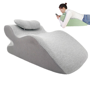 Oreiller de dossier en mousse à mémoire de forme pour lit de relaxation et fitness, idéal pour la position couchée ventrale, oreillers fonctionnels et positionneurs pour un confort optimal - Product Image 2