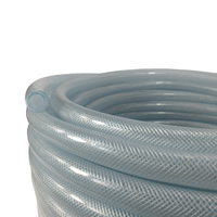 Tuyau spiralé en PVC haute pression 3/5 plis, flexible, renforcé de fibres, pour air et gaz, 100 m, pour l'industrie de l'eau, tubes en plastique
