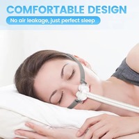 Repuestos para la mascarilla CPAP AirFit P10: Marco con tubo giratorio, sistema de almohadillas nasales, accesorios (sin correa incluida)