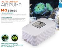 Pompe à air pour aquarium Periha, rectangulaire, durable, ultra silencieuse, DC 12V, en plastique, 8,5W, accessoires sûrs et fiables