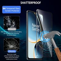 Protection d'écran en verre trempé pour téléphone portable Oneplus Nord N30, haute transparence, sans bulles, dureté 9H