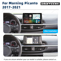 Autoradio Android 7870 2K avec écran, Carplay, audio, GPS, système multimédia pour KIA Morning Picanto 2017 - 2021