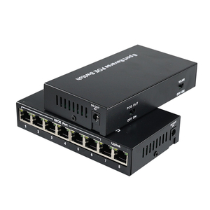 Gigabit 3km 10/100/1000Mbps quang thu phát phương tiện truyền thông chuyển đổi 8-Port đảo ngược điện <span class=keywords><strong>Ethernet</strong></span> (PoE) FTTH 4 gam Wifi RJ45 - Product Image 3
