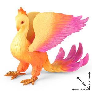 yxs Modè<span class=keywords><strong>le</strong></span> de simulation d'animaux solides pour enfants, transfrontalier, Empereur, <span class=keywords><strong>Oiseau</strong></span> Rouge, <span class=keywords><strong>Oiseau</strong></span> de Feu, Volant, Cogn - Product Image 5