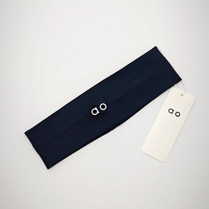 Diadema elástica de nailon de doble cara de color liso para yoga, deportes al aire libre, absorbente de sudor, de gran venta transfronteriza - Product Image 4