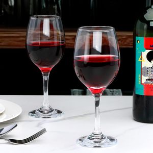 Verres à vin à long pied classiques, luxueux, durables, en cristal transparent, capacité 190 ml, lot de 6, verrerie de mariage - Product Image 3