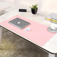 Nouveau tapis de souris en cuir personnalisé, extra-large, épaissi, imperméable et résistant à la saleté, tapis de bureau en cuir pour ordinateur