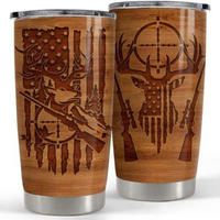 Vente en gros de tasses à café portables en acier inoxydable avec logo personnalisé, souvenirs de voyage, cadeaux, thermos