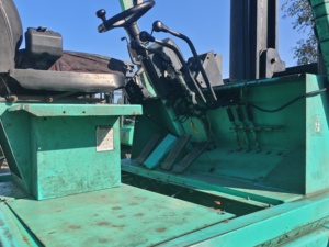 Chariot élévateur d'occasion FD150, bon prix Japon Original Mitsubishi 15 tonnes Diesel chariot élévateur - Product Image 2