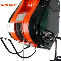 TOYO-INTL vente chaude TC Type 220v MINI palan électrique câble métallique palan électrique 160kg 180kg 250kg 300kg