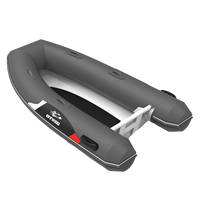 Bote Inflable Plegable Versátil de PVC para Pesca y Surf, Marca Leisure Offshore, Nuevo, con Motor Fuera de Borda, Batería E60 de 3kw