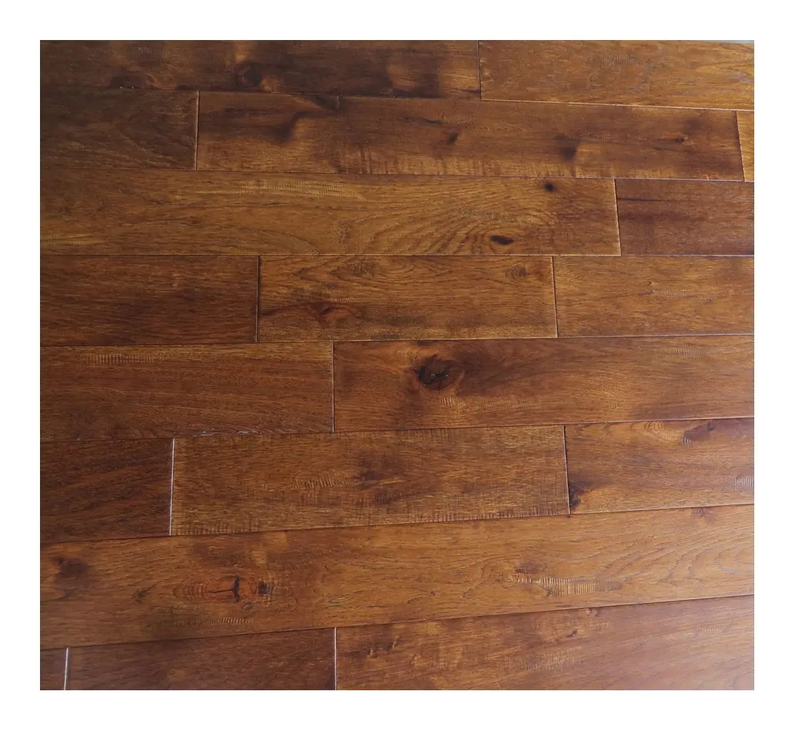 American Hickory solid hardwood flooring; Solid Hickory Flooring