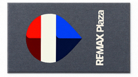 Tapis de sol moderne minimaliste en nylon résistant à l'usure avec logo personnalisé imprimé pour centre commercial