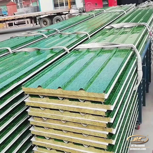Bảng Nội Thất Trang Trí Cách Nhiệt Tiết Kiệm Chi Phí Sip Panel Cho Trần, Polyurethane PU Sandwich Panel Cho Tường Và Mái Nhà - Product Image 4