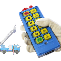 Cabrestante de elevación con 8 Botones individuales, elevador de grúa, montacargas, radio de mano, control remoto inalámbrico inteligente industrial