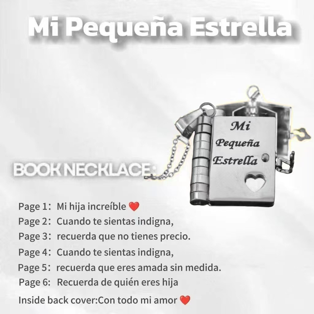 Little Star Daughter Silver Book [Spanish]