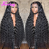 Wig Rambut Asli Vietnam 100% Raw Bone Straight Tanpa Lem, Wig Lace Front 13x6 5x5 Murah, Wig Closure Hd Lace Frontal