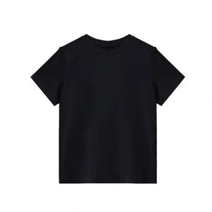 Camiseta de verano para mujer con cuello cuadrado, manga corta, dobladillo curvo, escote amplio, ajuste ceñido, diseño de espina de pescado, teñido liso, color sólido, larga - Product Image 3