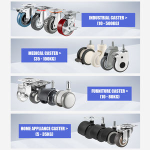 Fabrikpreis Großhandel Hochleistungs-Lenkrollen PP-Räder Industrielle Lenkrolle mit Oberplatte - Product Image 5