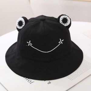 Frog Wide Brim Kids Bucket <b>Hat</b> Custom Foldable Light Weight Cotton Bucket <b>Hat</b> Sun Kids Bucket <b>Hat</b> <b>for</b> Adult Kids - Product Image 3