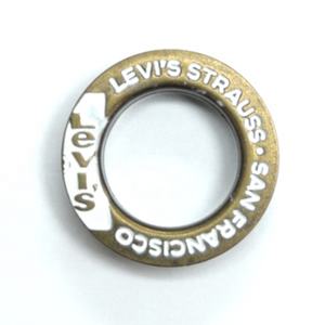 Custom Enamel Brass <b>Eyelets</b> Grommets With Engraved logo for Clothing Handbags Bags Shoe Leather Fabric Curtain Belts - Product Image 2