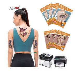 Adesivi temporanei per tatuaggi <span class=keywords><strong>stampa</strong></span> Body Art in carta per disegni di tatuaggi Laser a getto d'inchiostro stampabili - Product Image 1