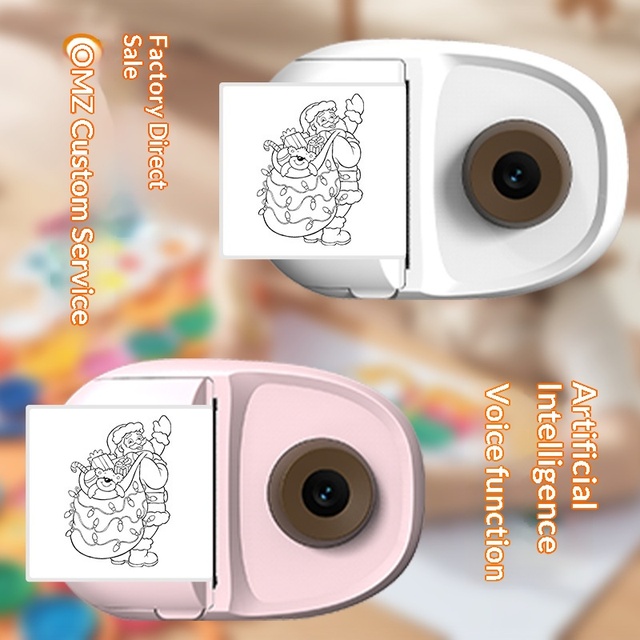 Stickerbox AI Voice Intelligent Thermal Printer Children Photo Printer with Automatic Two-Sided Printing 2026 New Listing