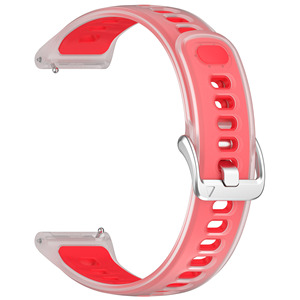 Bracelets en caoutchouc de couleur gelée universels confortables et imperméables de qualité supérieure Win-Win 22 mm compatibles avec Coros Pace 4 3 - Product Image 3