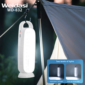 Chất lượng tốt nhất cắm trại Đèn sạc khẩn cấp ánh sáng 60smd LED Đèn khẩn cấp với xử lý - Product Image 6